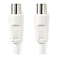 Rf 75 Ohm (M) To (F) (2.4M) (White)
