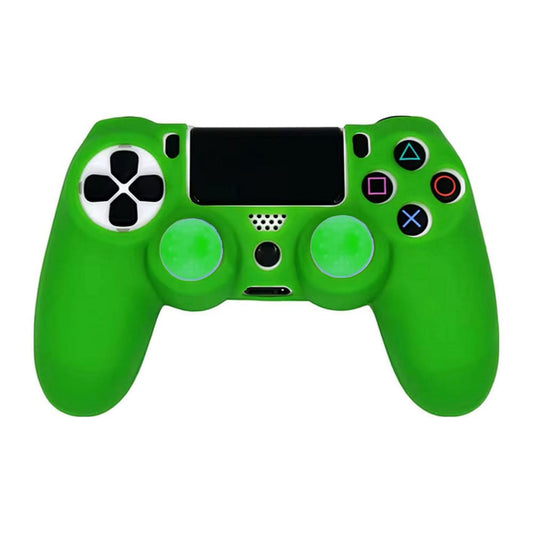 Playstation 4: Controller Silicone + Thumb Grips (Green) Ps4