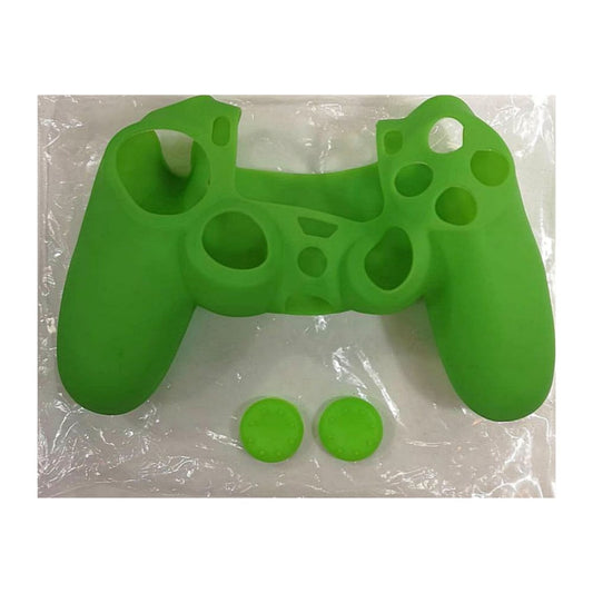 Playstation 4: Controller Silicone + Thumb Grips (Green) Ps4