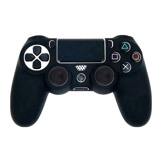 Playstation 4: Controller Silicone + Thumb Grips (Black) Ps4