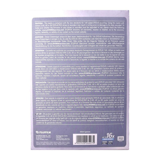 Dvd+R (4.7Gb) ( X5 ) Fujifilm