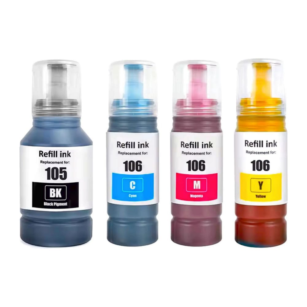 Ink 105/106 Inkjet Printer Ecotank Et-7700/Et7750/L8180