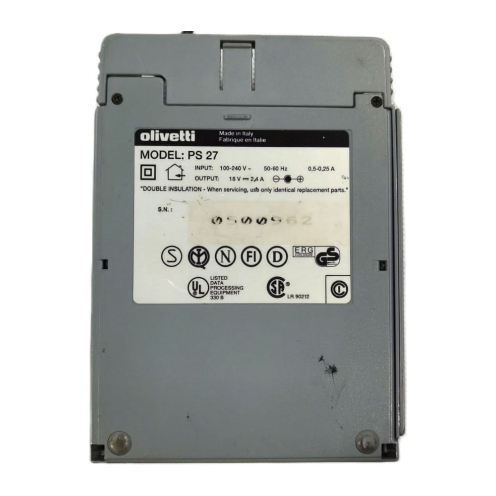 Olivetti: Ps27 - Power Supply