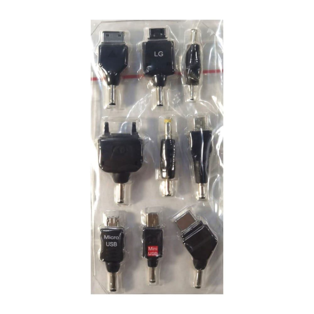 Mobile Phone Power Adapters Universal (9Pcs)