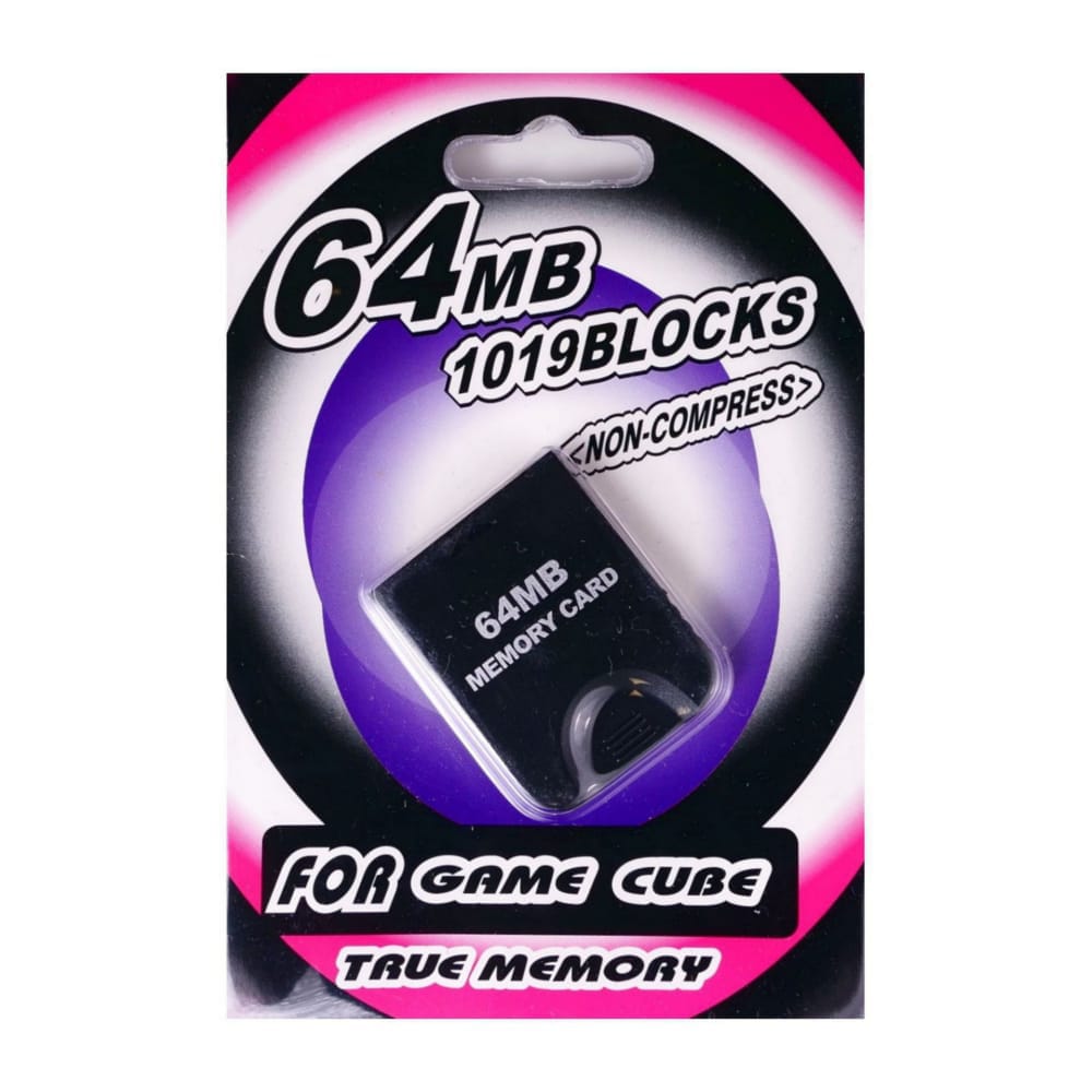 Nintendo Gc: Memory Card (64Mb) (Black)