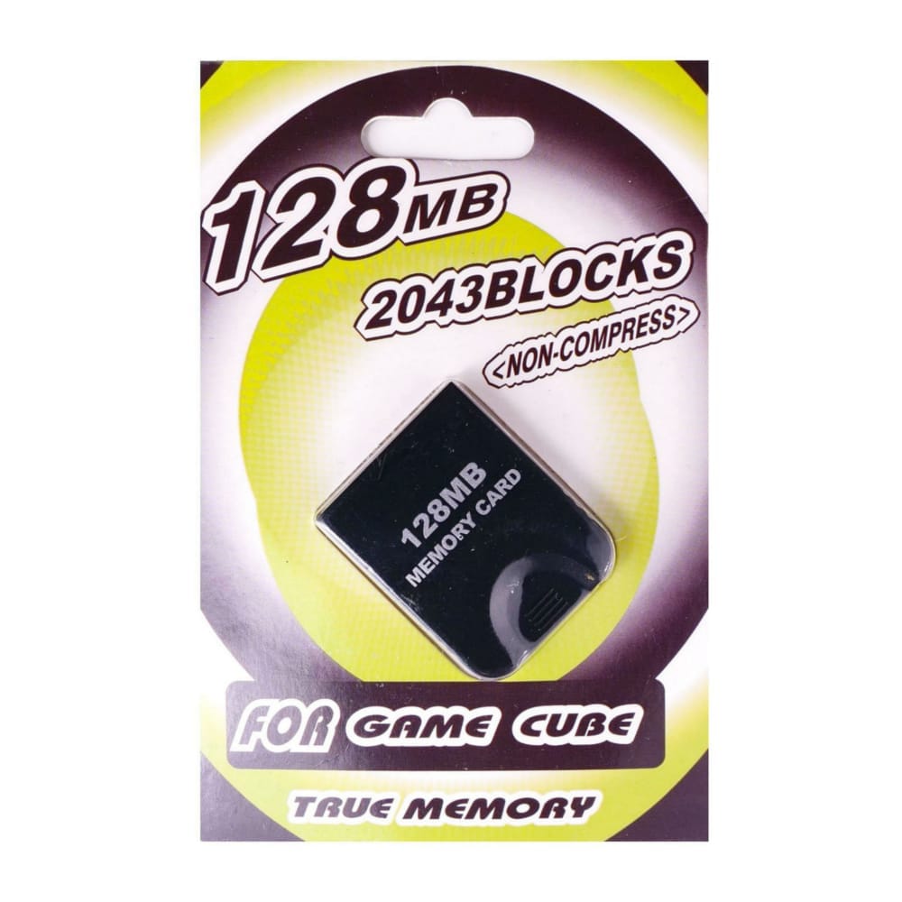 Nintendo Gc: Memory Card (128Mb) (Black)
