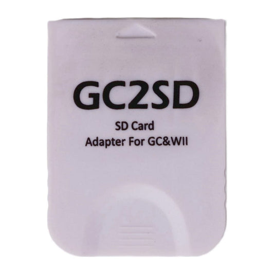 Nintendo Gc Wii: Memory Card Sd Adapter (White)