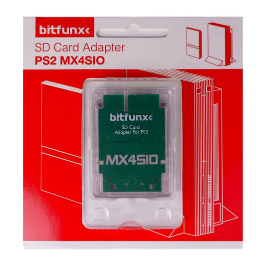 Playstation 2: Memory Card Tf Adapter (White Transparent)