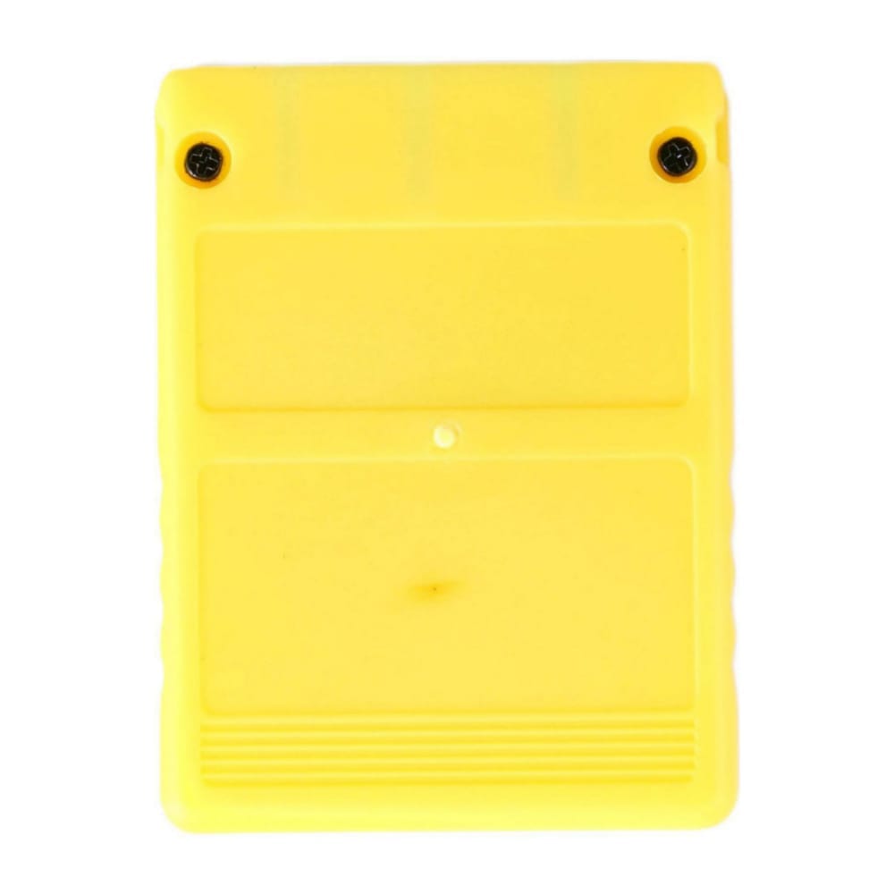 Playstation 2: Memory Card (8Mb) Fmcb V1.953 (Yellow) Ps2
