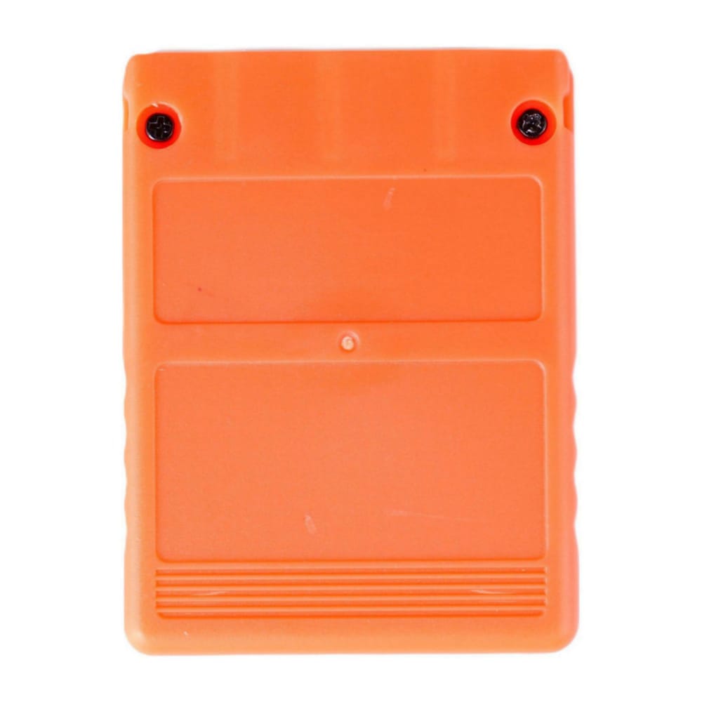 Playstation 2: Memory Card (8Mb) Fmcb V1.953 (Orange) Ps2