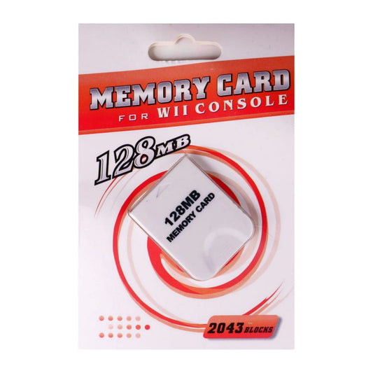 Nintendo Wii: Memory Card (128Mb) (White)