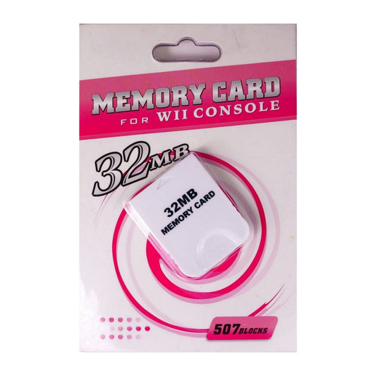 Nintendo Wii: Memory Card (32Mb) (White)