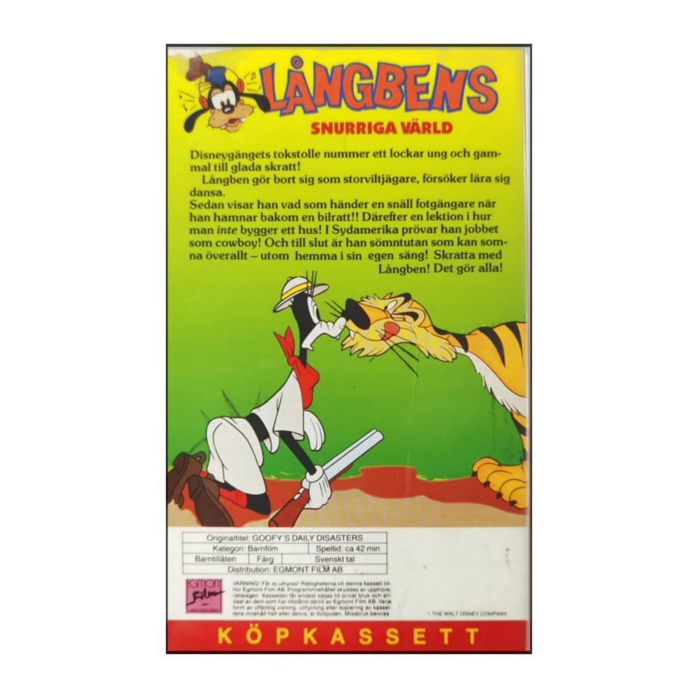 Goofy'S Daily Disasters | Långbens Snurriga Värld