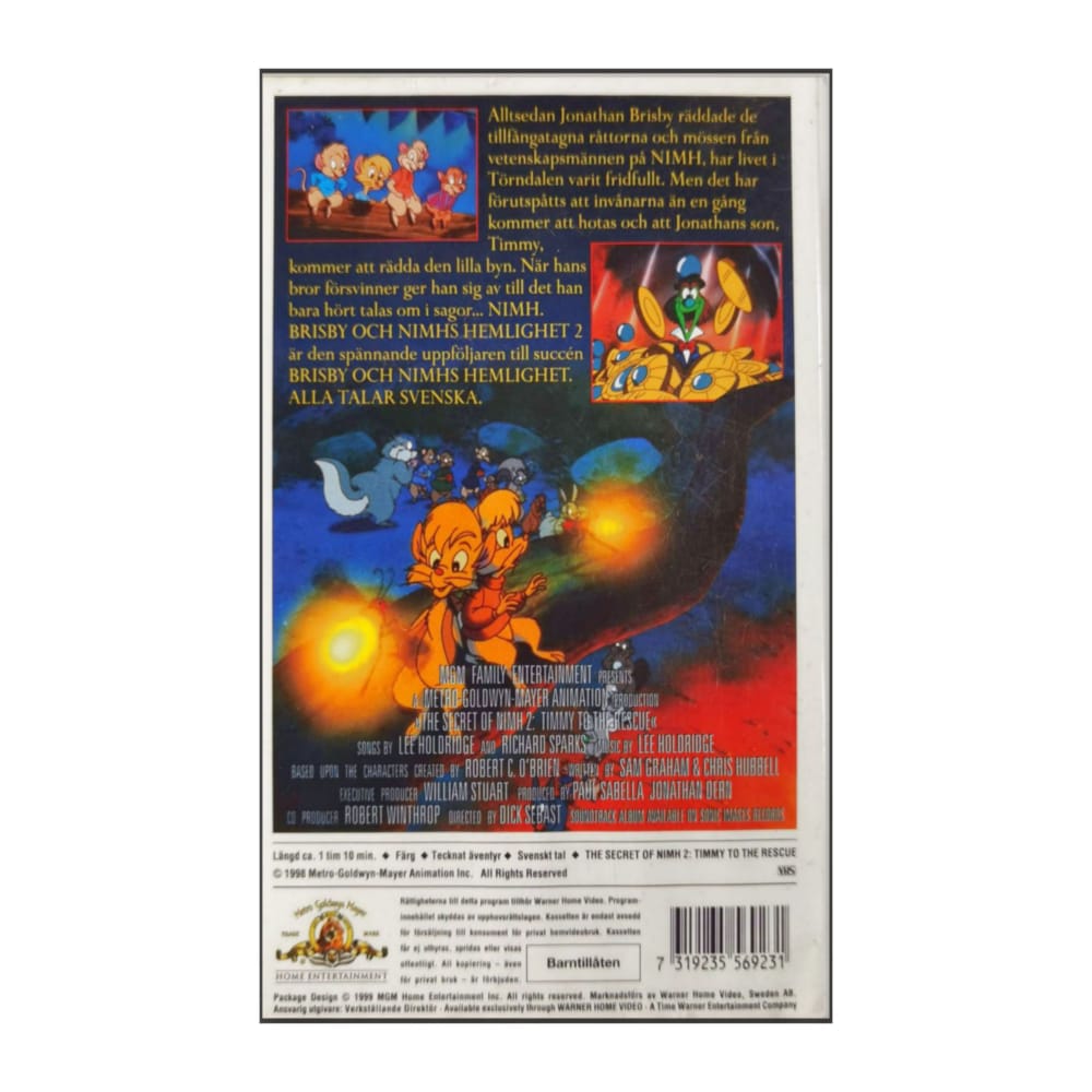 The Secret Of Nimh 2 (1998) Brisby Och Nimhs Hemlighet 2