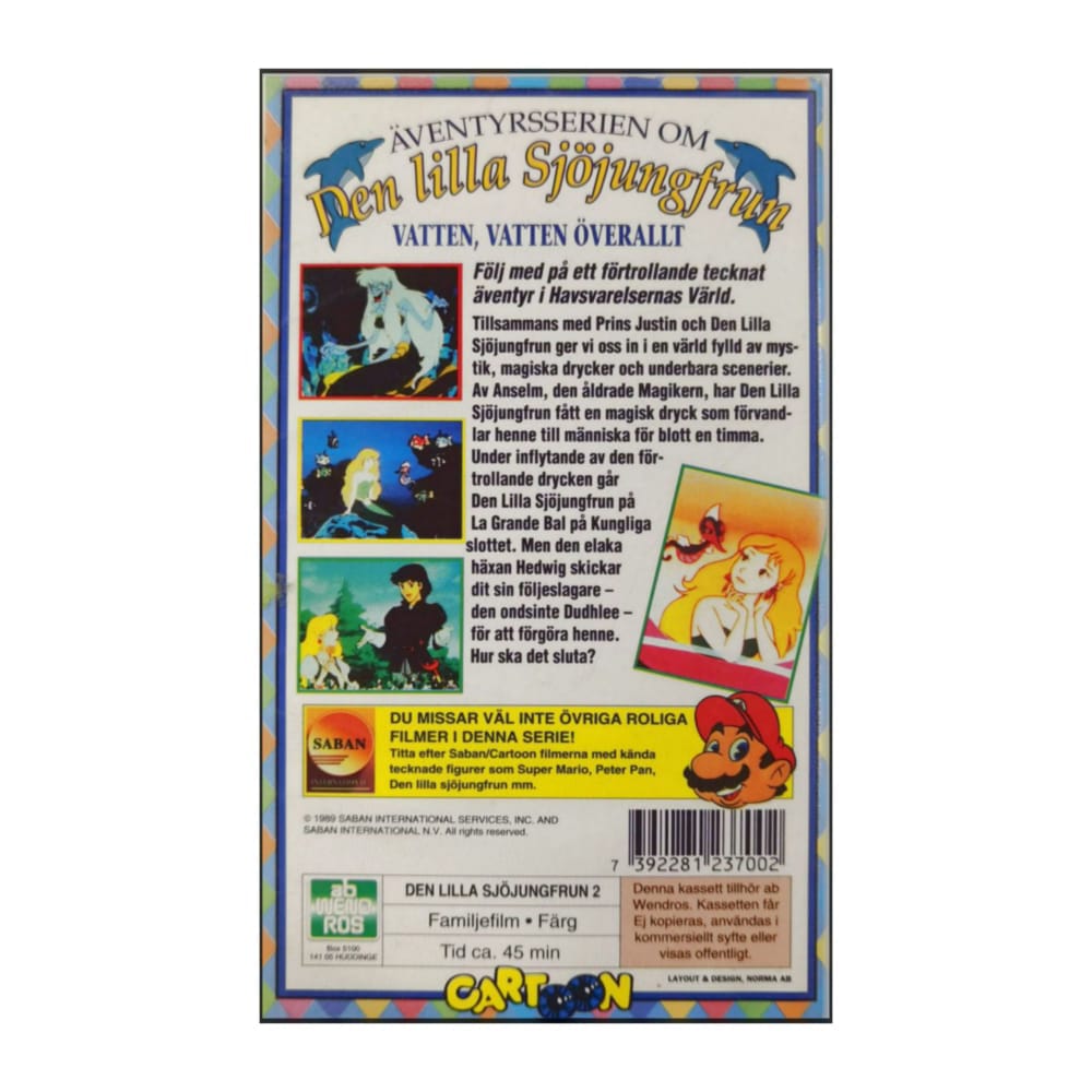 The Little Mermaid 2 Den Lilla Sjöjungfrun: Vatten Vatten Överallt