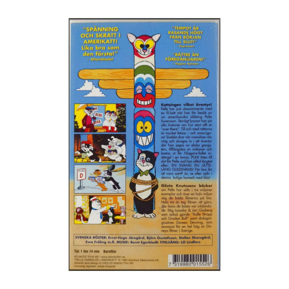 Pelle Svanslös I Amerikatt