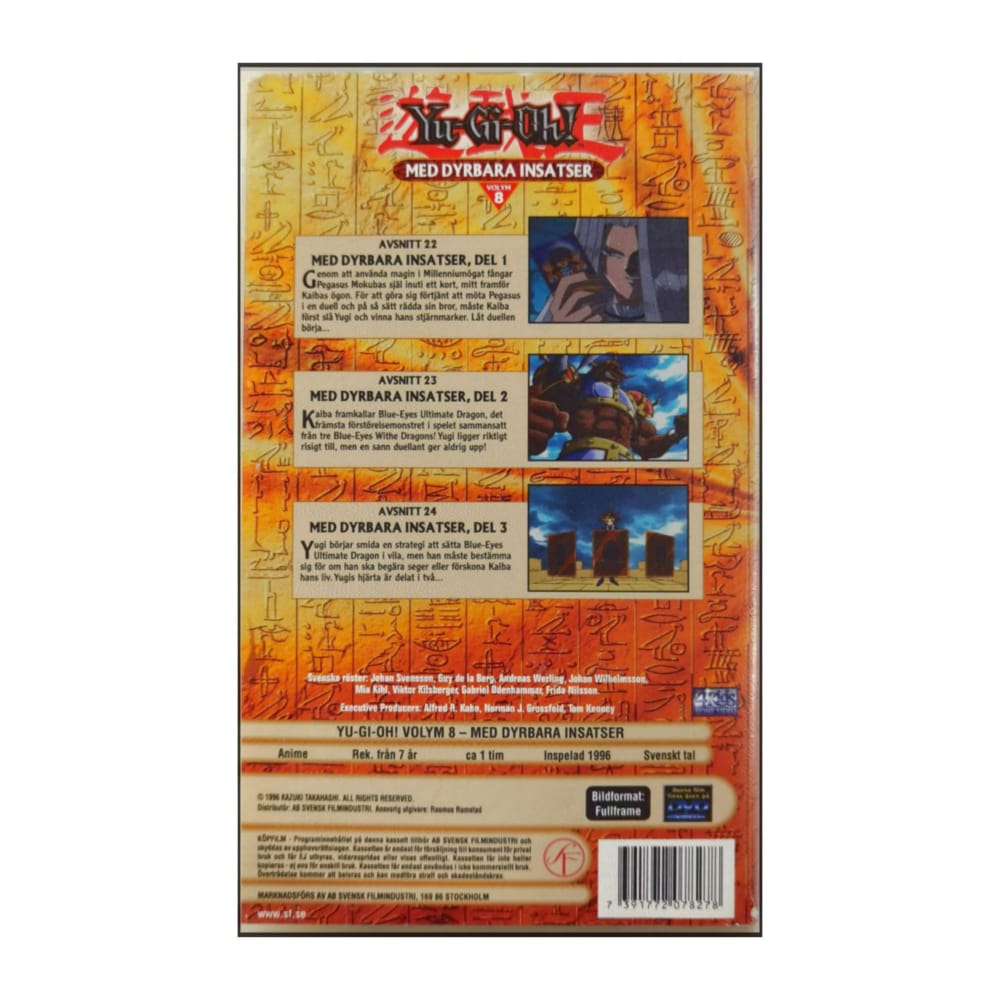 Yu-Gi-Oh 8 Med Dyrbara Insatser