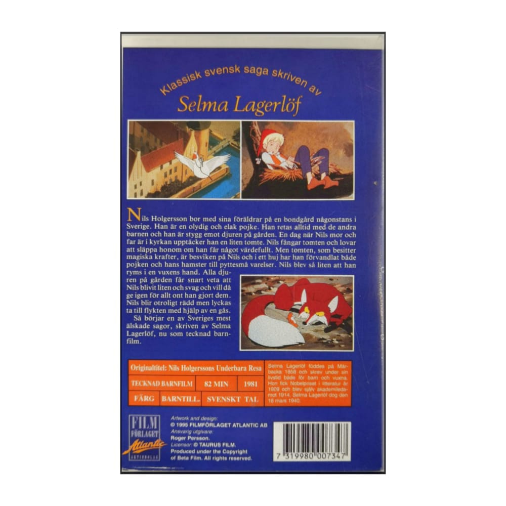 Nils Holgerssons Underbara Resa Genom Sverige