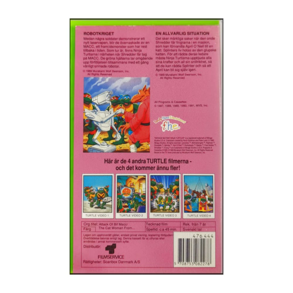 Teenage Mutant Ninja Turtles 5 Robot Kriget