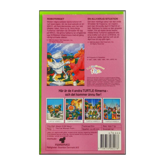 Teenage Mutant Ninja Turtles 5 Robot Kriget