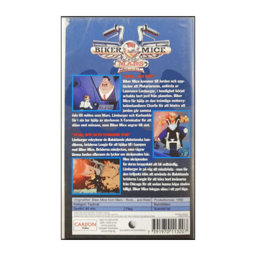 Biker Mice From Mars (1992) Gasa Och Kör