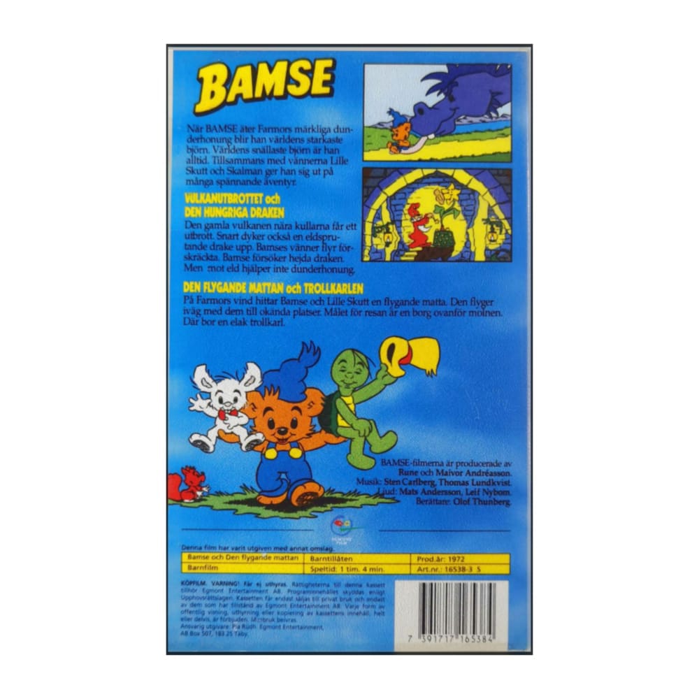 Bamse Och Den Flygande Mattan