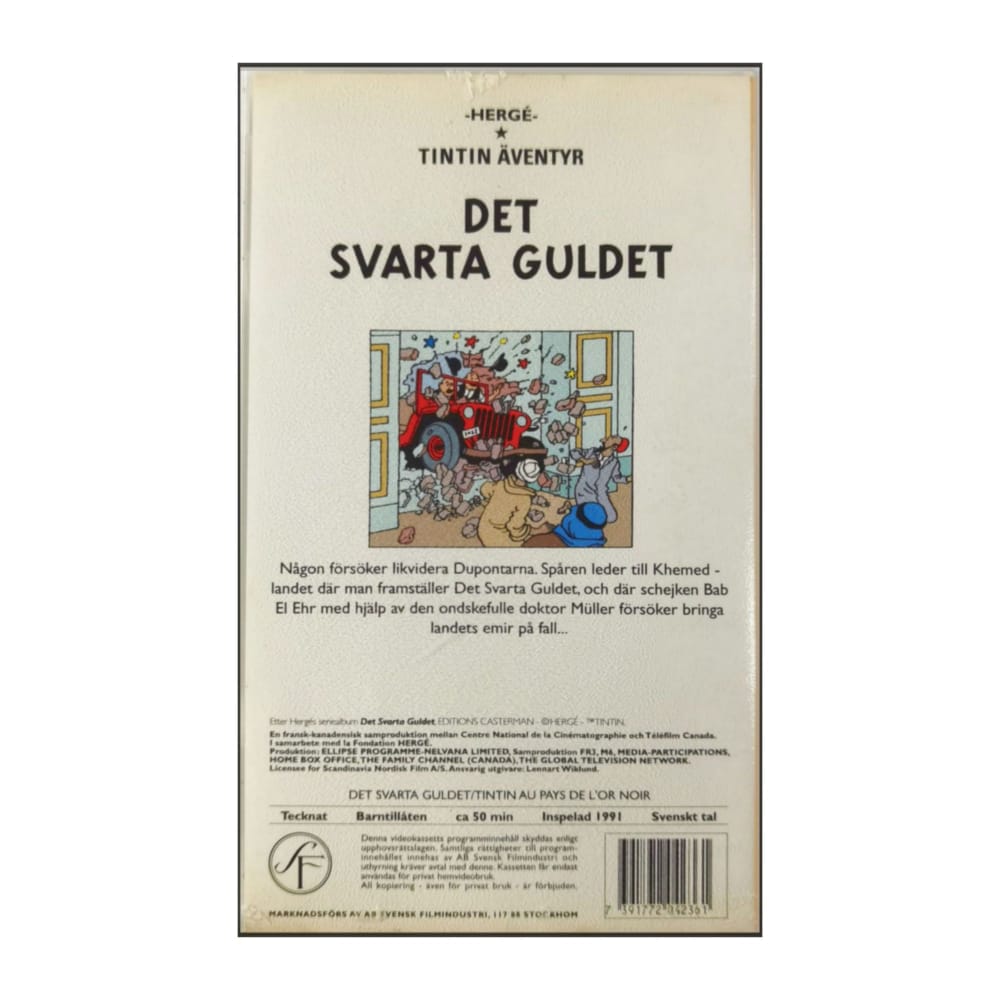 Tintin: Det Svarta Guldet