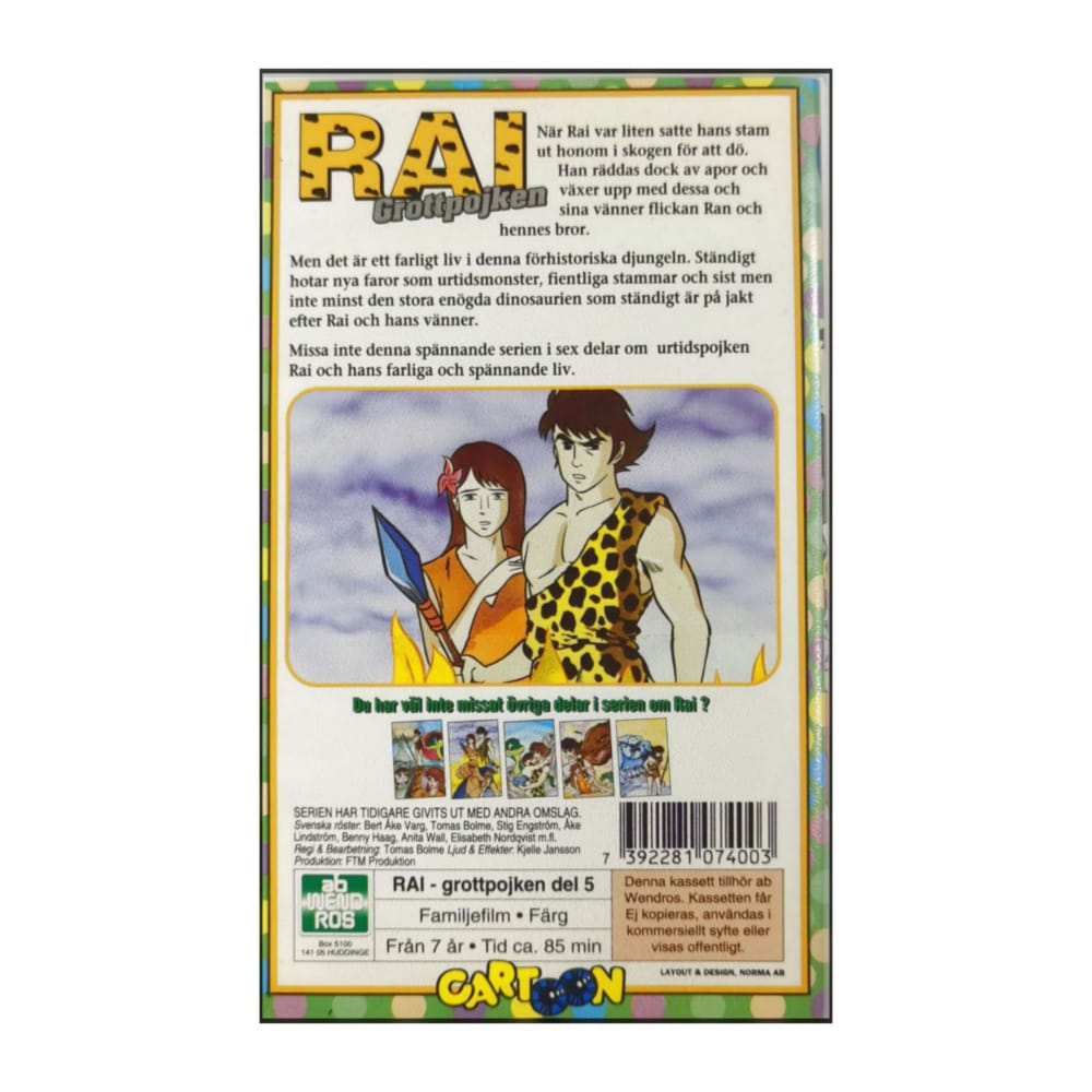 Ryu The Primitive Boy 5 Rai Grottpojken