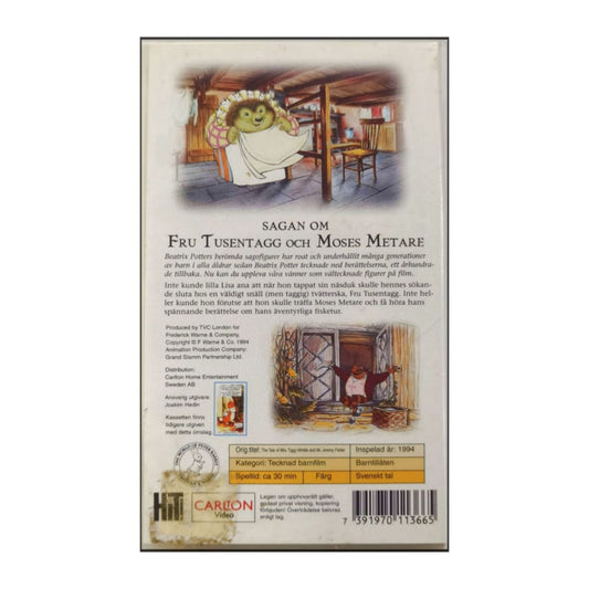 The Tale Of Mrs. Tiggy-Winkle (1994) Sagan Om Fru Tusentagg Och Moses