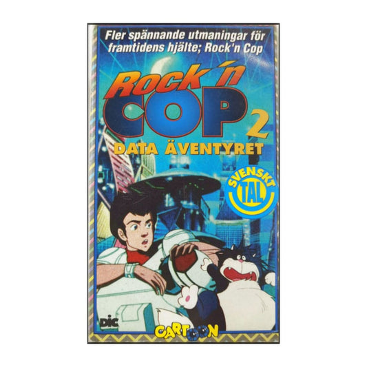 Mirai Keisatsu Urashiman (1983) Rock N Cop 2 Data Äventyr