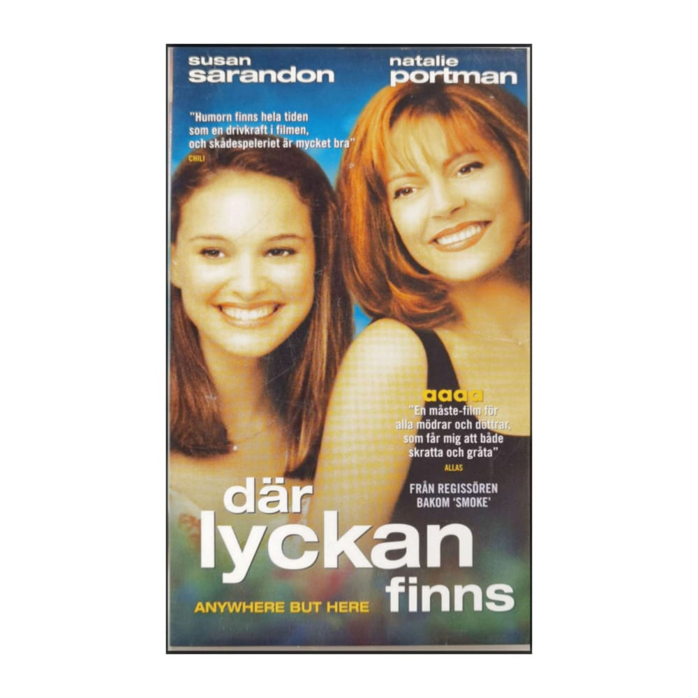 Anywhere But Here | Där Lyckan Finns