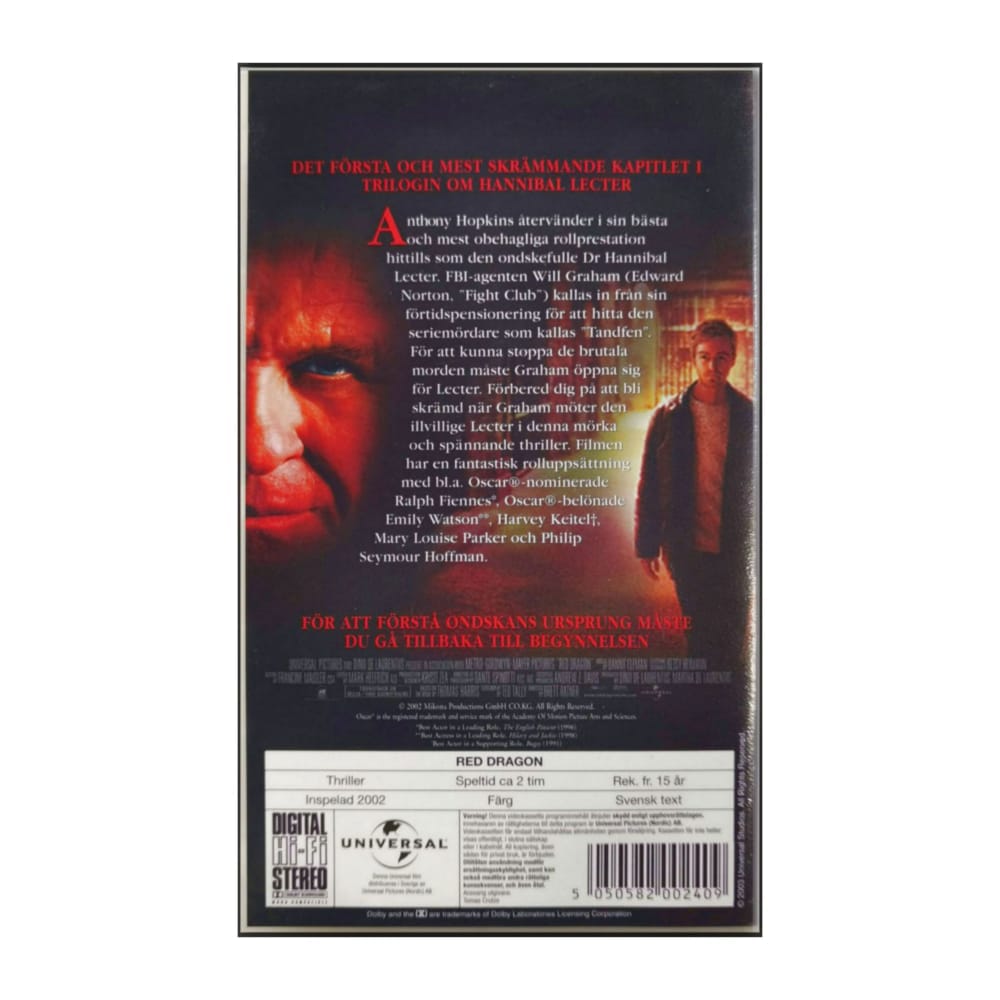 Hannibal: Red Dragon | Röd Drake