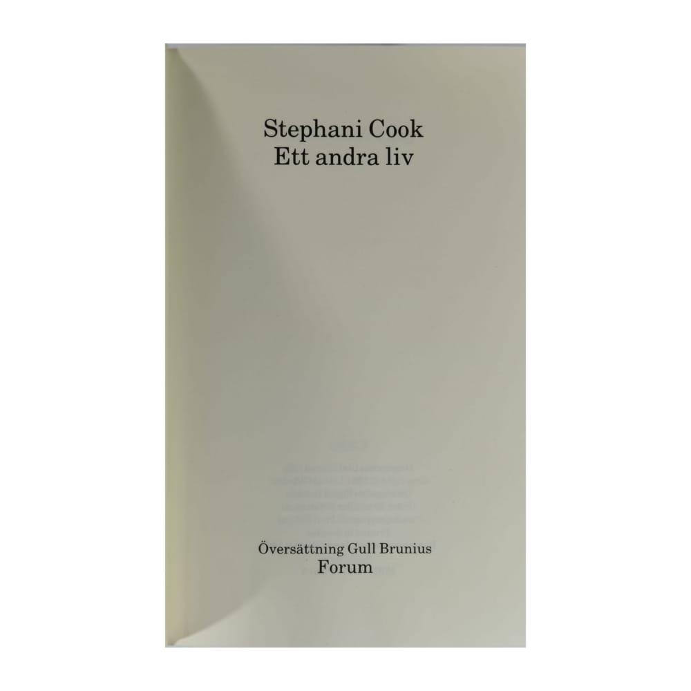 Stephani Cook: Ett Andra Liv