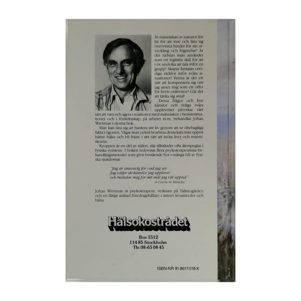 Johan Wretman: Öppna Ditt Fönster Om Livsattityder Och Hälsa
