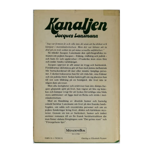 Jacques Lanzmann: Kanaljen