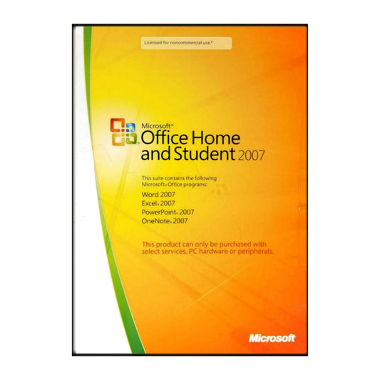 Microsoft Office Home And Student 2007