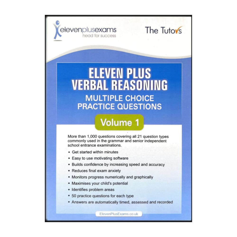 Eleven Plus Verbal Reasoning 1