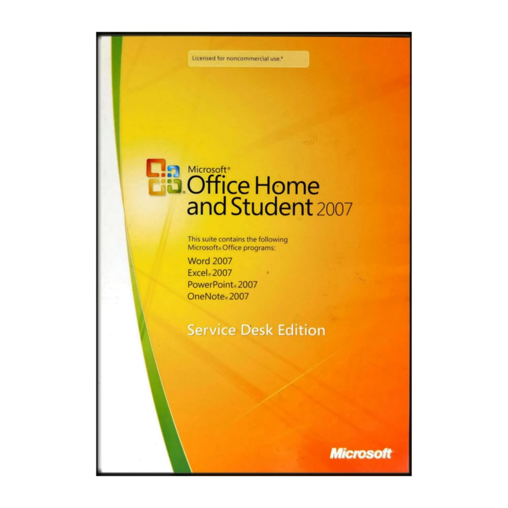 Microsoft Office Home And Student 2007