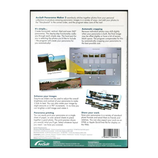 Arcsoft Panaroma Maker