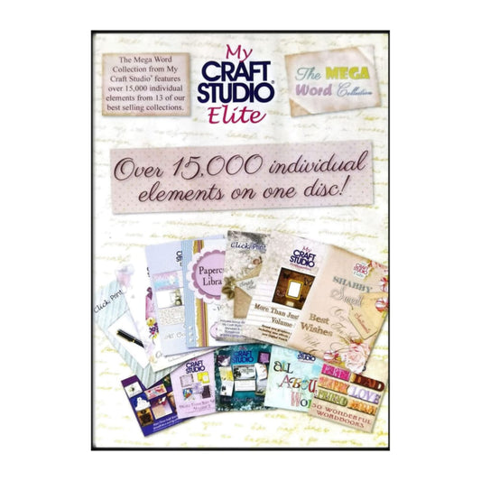 My Craft Studio: The Mega Word Collection