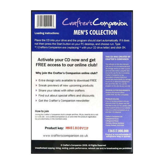 Crafter'S Companion: Men'S Collection