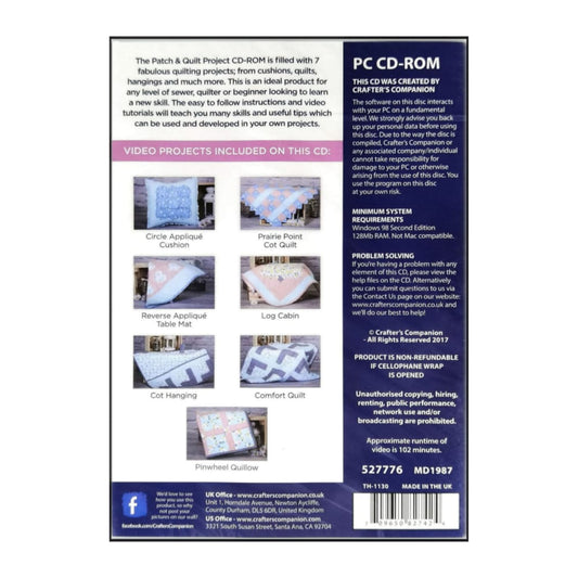 Crafter'S Companion: Patch & Quilt Project