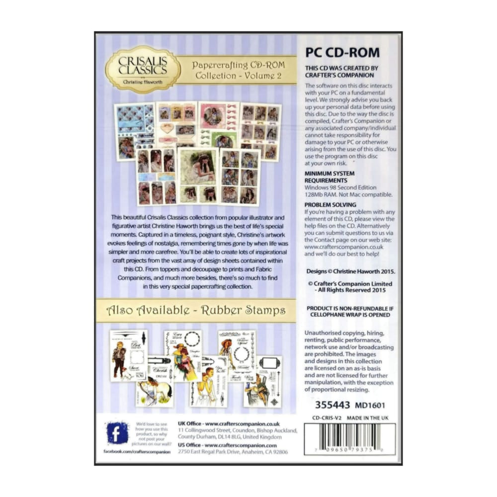 Crafter'S Companion: Crisails Classics 2