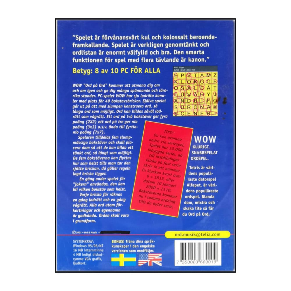 Wow Ord På Ord