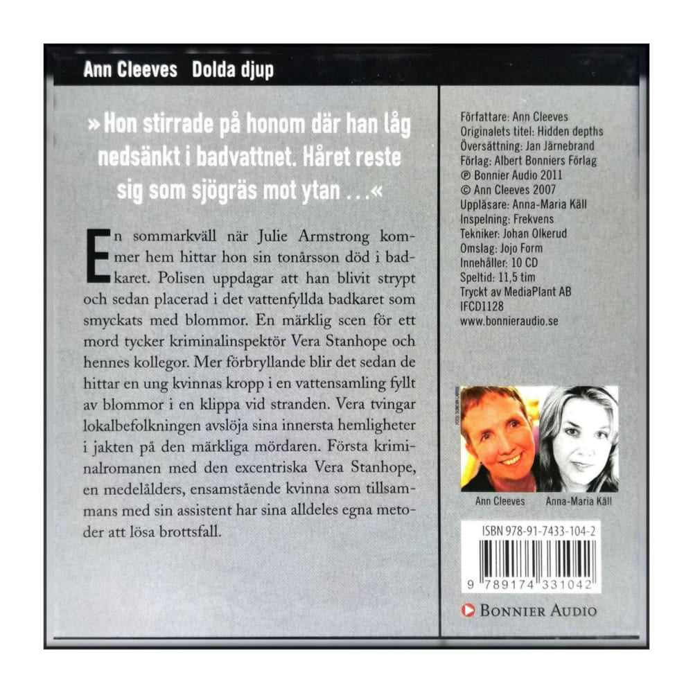 Ann Cleeves: Dolda Djup