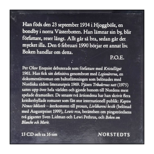 Per Olov Enquist: Ett Annat Liv