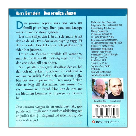 Harry Bernstein: Den Osynliga Väggen