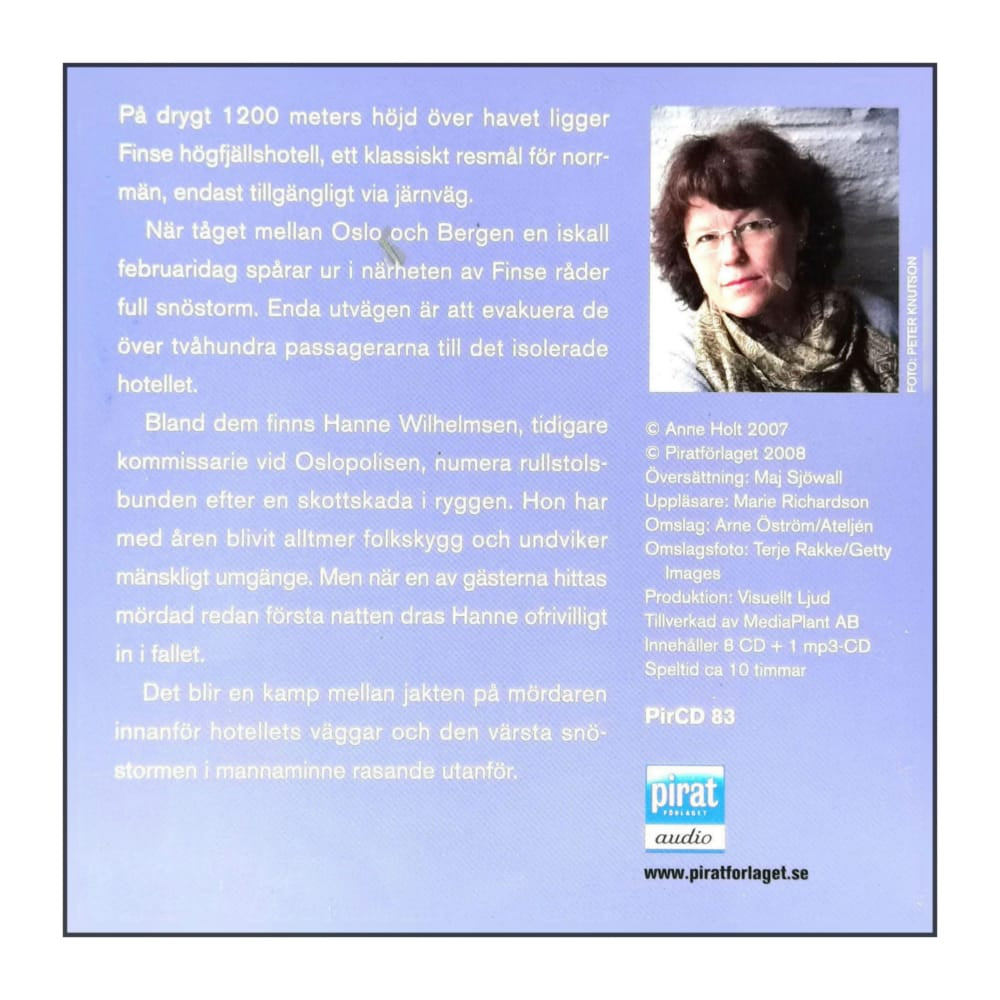 Anne Holt: 1222 Över Havet