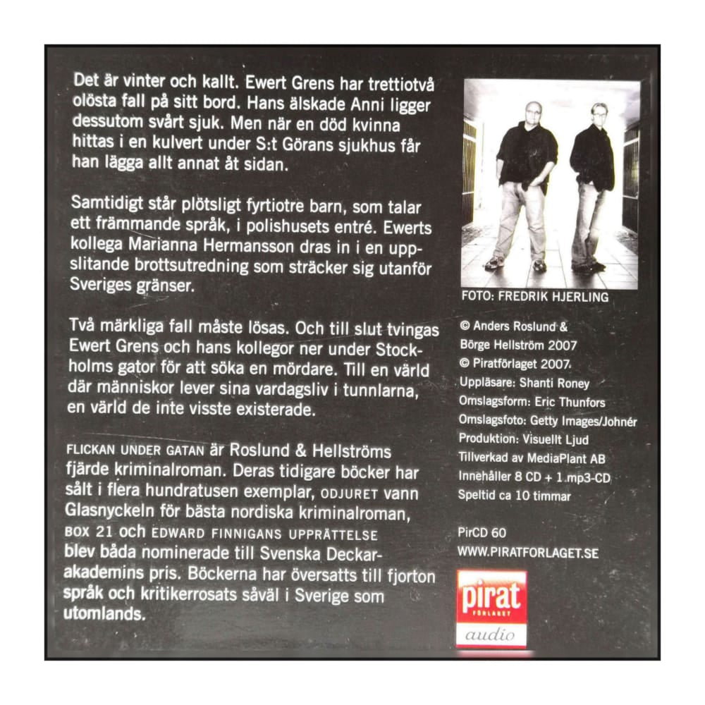 Anders Roslund & Börge Hellström: Flickan Under Gatan