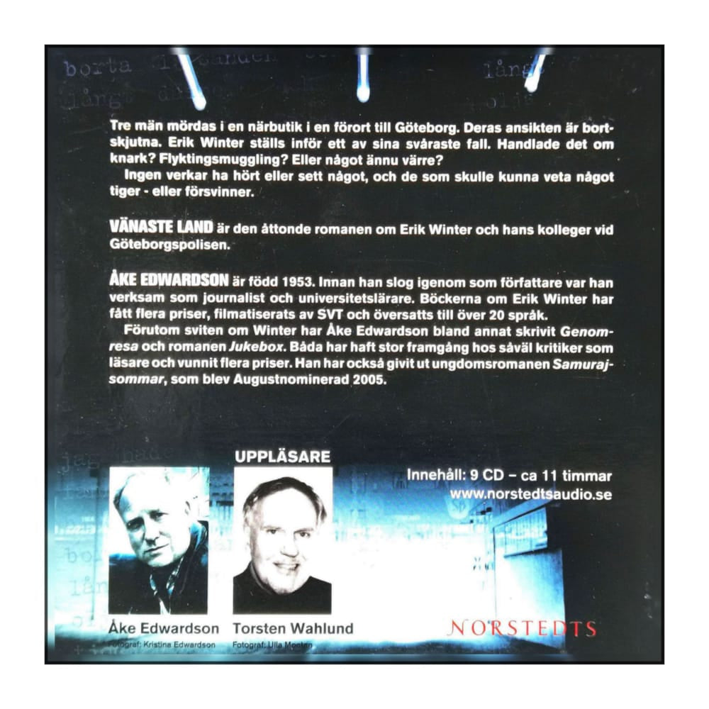 Åke Edwardson: Vänaste Land